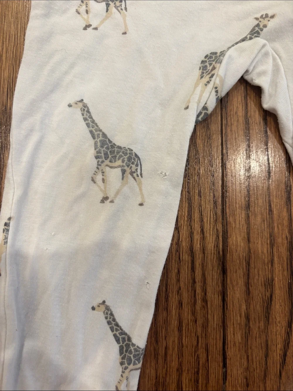 Kyte BABY Giraffe Print Footed One-Piece 6-12M